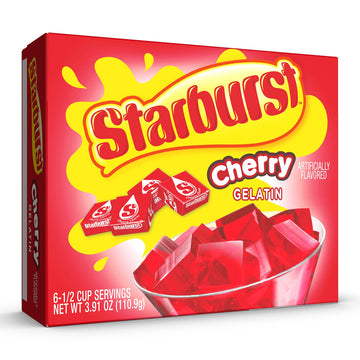 Starburst Gelatin - Cherry, 12Count