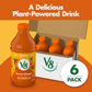 V8 Carrot Ginger 100% Vegetable Juice, 46 fl oz Bottle (6 Pack)