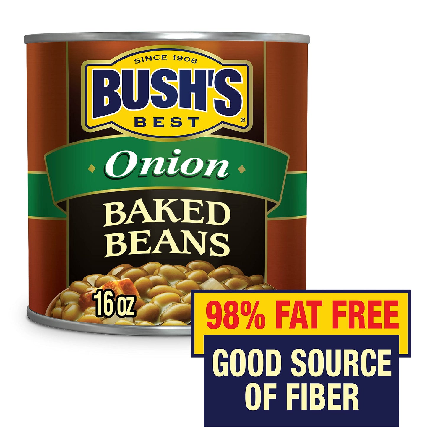 Bushs Best Onion Baked Beans 16 oz