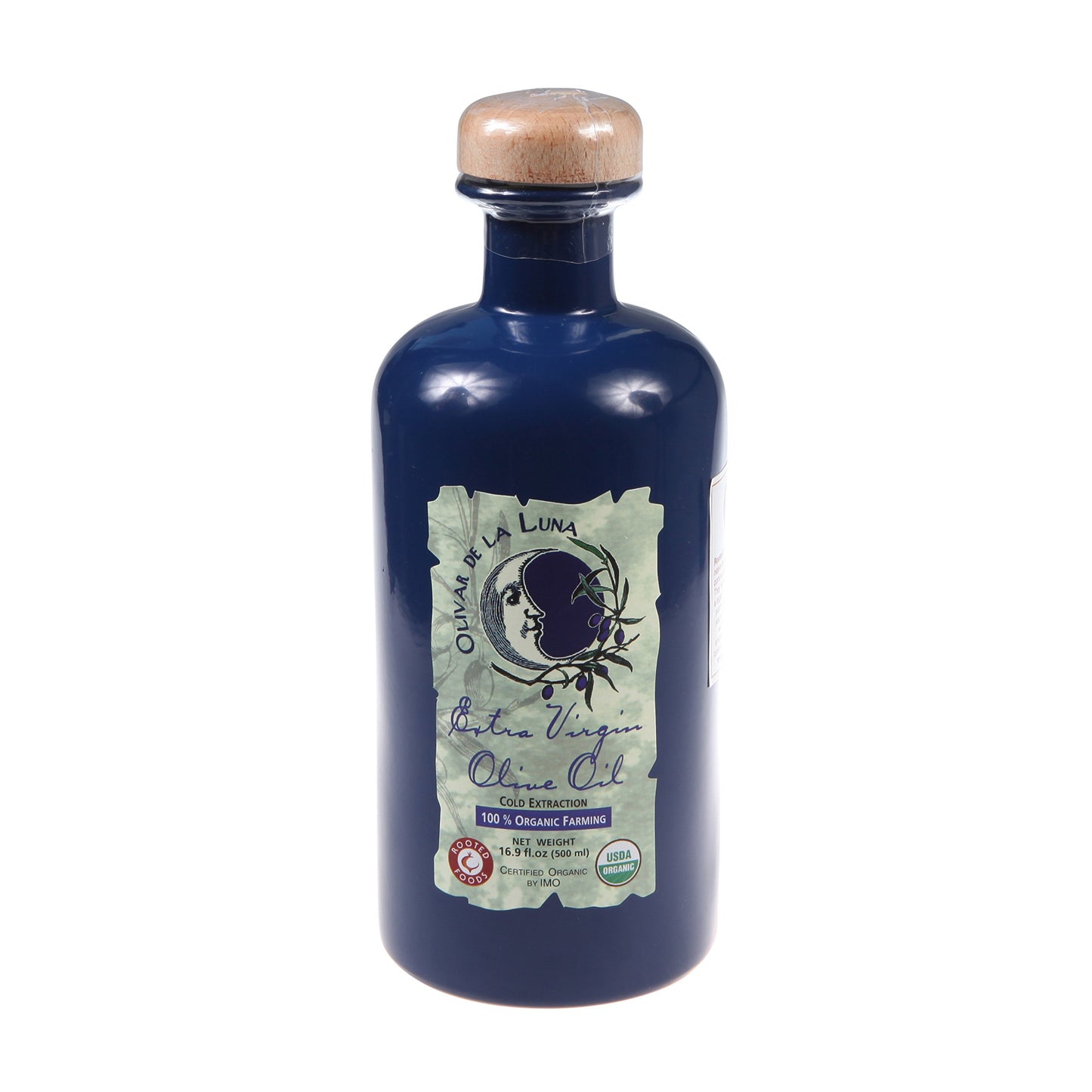 OLIVAR DE LA LUNA Organic Extra Virgin Olive Oil, 16.9 FZ