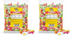 Candy Break Toffix Fruit Chews - Variety Pack of Fruit Candy with Flavored Filling, Strawberry, Apple, Watermelon, Cherry, Pinea