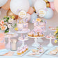 BHNKGZNA 13 Pieces Butterfly Cake Toppers 3D Pink Gold Decorations for Birthday Party Wedding Baby Shower, Purple Cardstock, Model RIT01