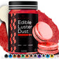 BeePoint Edible Glitter Luster Dust - Food Grade Shimmer Powder for Baking & Decorating, 15g, Burgundy