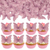 Gyufise 48Pcs Edible Butterfly Cake Decorations Butterfly Cupcake Topper Edible Wafer Paper Butterflies Edible Butterfly Cake Cu