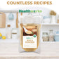 Healthworks Superfoods Organic Maca Powder Raw - 16 Oz / 1 Lb - Certified Organic Flour Use - Keto  Vegan & Non-GMO - enhanced Peruvian Origin - Breakfast  Smoothies  Baking & Coffee - Antioxidant