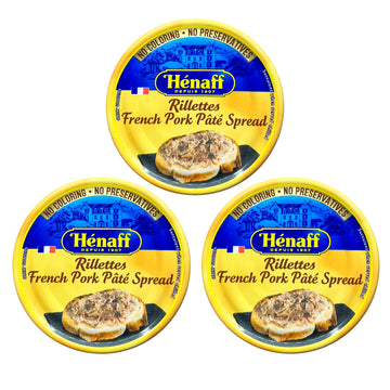 From France Henaff French Pork Pate Spread 127 Gr Pack Of 3