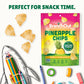 BranchOut Pineapple Chips, No Sugar Added, Real Dried Pineapple Chunks, GentleDry, Better than Freeze Dried Pineapple, Healthy V