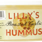 Lilly'S, All Natural Hummus Roasted Garlic, 12 Oz