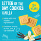Earths Best Organic Letter Of The Day Cookies For Toddlers 2 Years Old And Up, Vanilla Flavor, 5.3 Ounce Box (Pack Of 6)