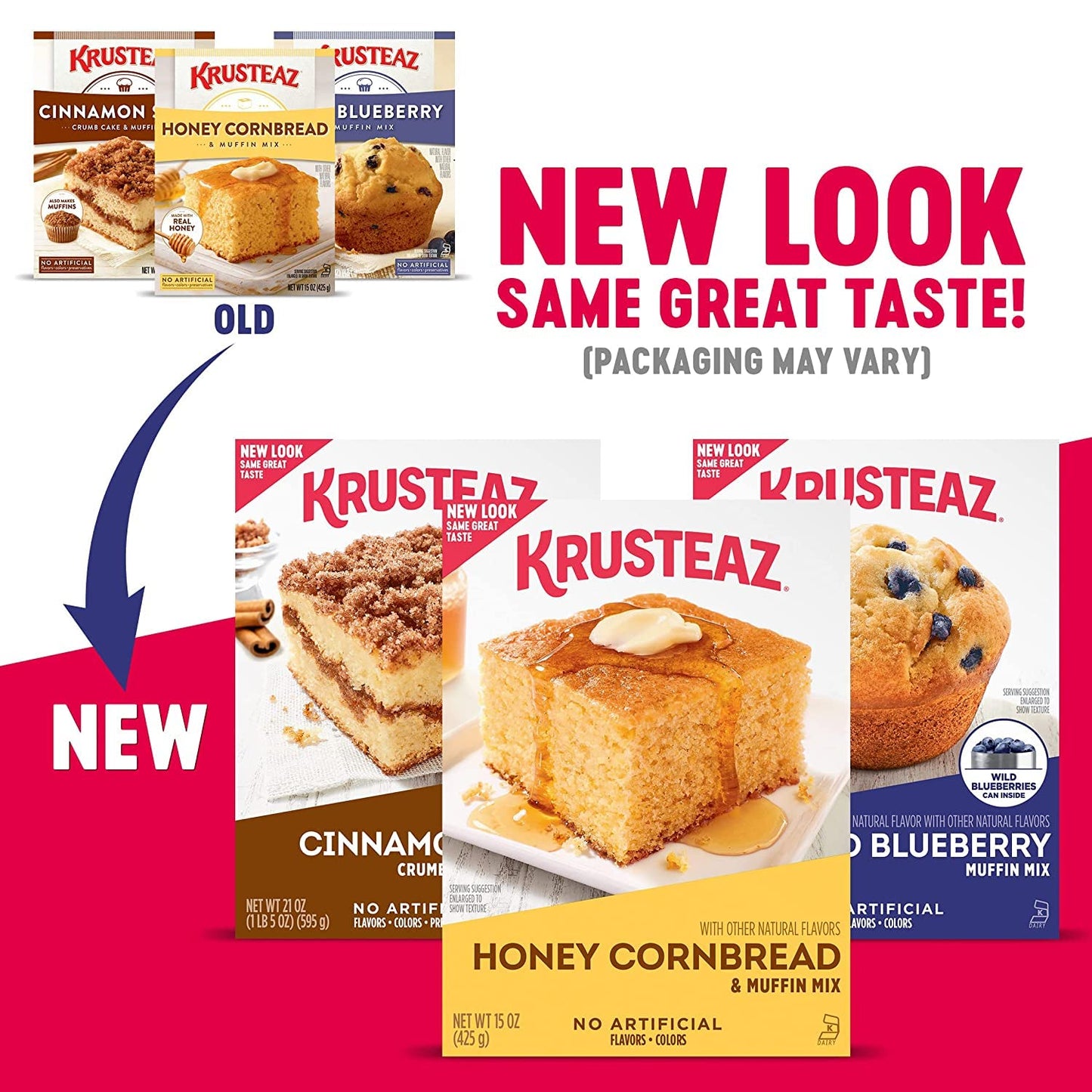 Krusteaz Meyer Lemon Pound Cake Mix 16.5 Ounce (Pack of 4)