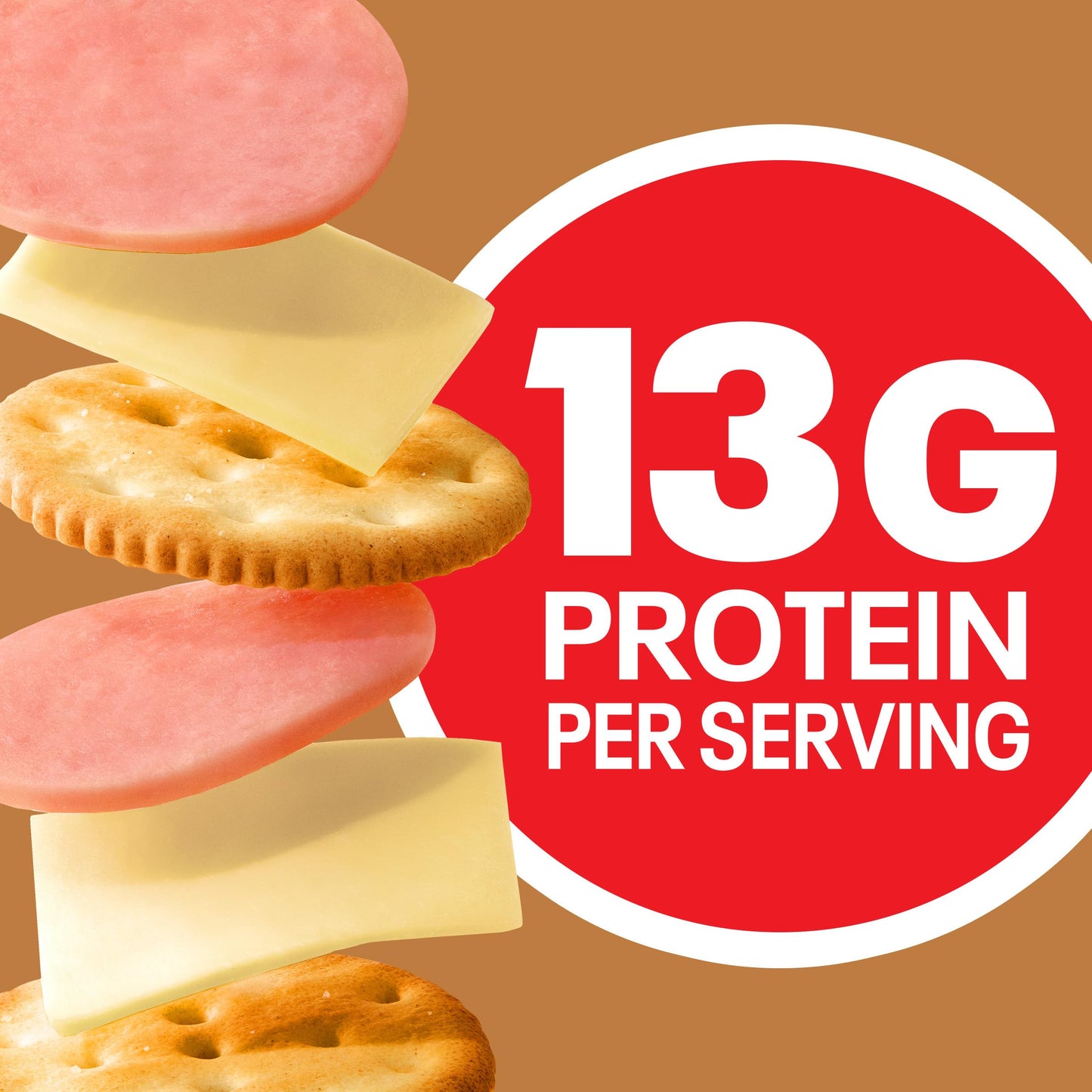 Lunchables Ham & Swiss Protein Pack, 3.2 oz Pack