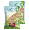 Food to Live Organic Rolled KAMUT Khorasan Wheat Flakes, 12 Pounds - Non-GMO, Whole Wheat Berries, Kosher, Bulk, Great for Cerea