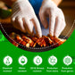 Disposable Latex Gloves Non Medical, General Purpose Cooking, Kitchen & Household Cleaning Powder Free 100 Per Box X-Large
