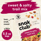 Snak Club Sweet And Salty Trail Mix With Peanuts, Butter Toffee Peanuts, Chocolatey Candies, Toasted Corn, Honey Sesame Sticks,