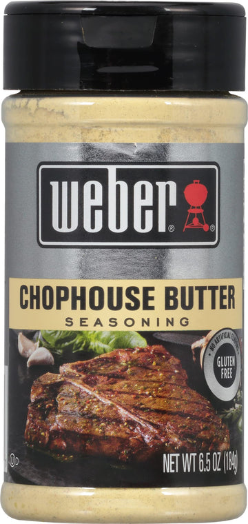 Weber Chophouse Butter Seasoning, 6.5 Ounce Shaker (Pack Of 6)