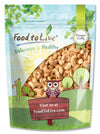 Food To Live Dry Roasted Whole Cashews With Himalayan Salt, 3 Pounds - Oven Roasted Lightly Salted Fancy Cashew Nuts, No Oil Added, Vegan, Kosher, Bulk. Crunchy Texture. Great Snack