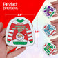 4Es Novelty Humorous Christmas Poop Candy Breath Mint Tins  4 Pack Ugly Sweater Tins Funny Christmas Candy Stocking Stuffer for Kids Teens mature-themeds Boys Girls Unique Funny Gag Gift White Elephant Gift Exchange for Men Women