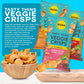 Biena Tasty Thins Veggie Crisps - Low-Calorie Veggie Chips For Adults And Kids - Variety Pack (6X4-Oz Bags) - Hawaiian Bbq, Hima