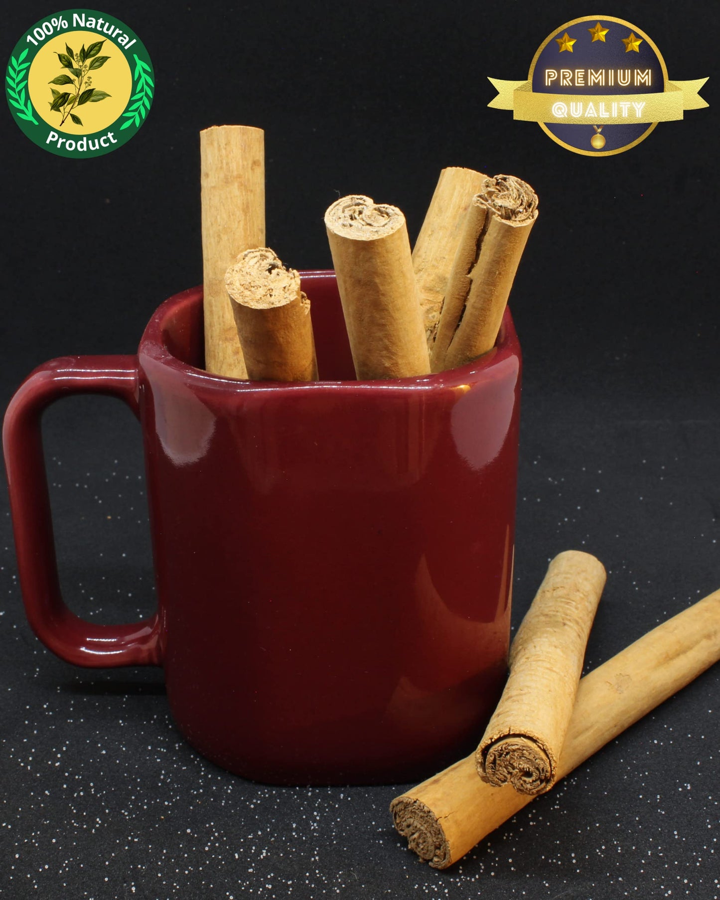 Ceylon Cinnamon Sticks 5'' (1 Lb), Premium Grade True Cinnamon From Sri Lanka, 100% Pure And Natural In A Resealable Bag