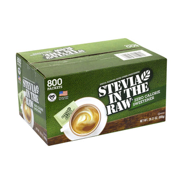 Stevia In The Raw Sweetener With Dextrose, 28.21 Oz (Pack Of 800)