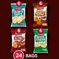 Herr'S Multipack Chip Box, Assorted Flavors, Bulk Snacks - 1.5 Ounce (Pack Of 24 Bags)