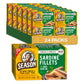 Season Sardines in Olive Oil - Skinless & Boneless  Wild Caught  22g of Protein  Keto Snacks  More Omega 3 s Than Tuna  Kosher  enhanced Quality  Canned Sardines - 4.37 Oz Tins  24-Pack