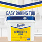 Domino Granulated Pure Cane Sugar, 3.5 Lb Easy Baking Tub