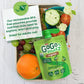 Gogo Squeez Fruit On The Go Organic, Apple Apple, 3.2 Oz (Pack Of 48), Unsweetened Organic Fruit Snacks For Kids, Gluten Free, N