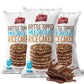 Liebers Thin Chocolate Rice Cakes, Kosher Certified Dairy And Dairy Free Options, Gluten Free Snack Pack Of 3 (Brittle Topped Mi