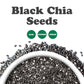 Food To Live - Black Chia Seeds, 2.5 Pounds Whole, Sproutable, Vegan, Kosher, Keto, Sirtfood, Bulk. Rich In Essential Fatty Acids, Fiber, Protein. Great For Chia Pudding, Smoothie, Oatmeal
