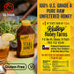 Kelleys Local Texas Raw & Unfiltered Raw Honey, Pure Honey, (32 Ounce)