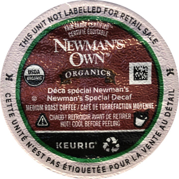 Newman'S Own Organics Newman'S Special Decaf K-Cup Coffee, 48 Count