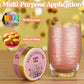 Nomeca Edible Glitter for Drinks & Cakes, Food Grade Luster Dust, 8g, Small, 4-Light Pink