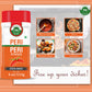Peri Peri Powder (Birds Eye Chili) - 4 Oz/113 Gm, 100% Pure, Oven Dried, Spicy Chili Powder