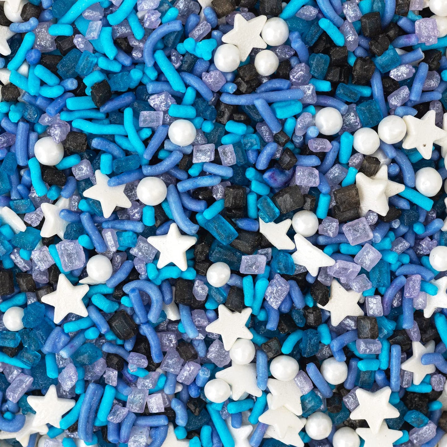 Sweetshop, Sprinkle mix - 10 ounce, Milky Way and Galaxy, Edible Sprinkles, fancy sprinkles for Baking and Decorating, use on Cu