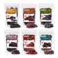 RICO RICO Dried Peppers 6 Pack Bundle - Ancho, Arbol, Guajillo, Pasilla, Chipotle Morita, Cascabel, 23 Oz Super Pack for Authent