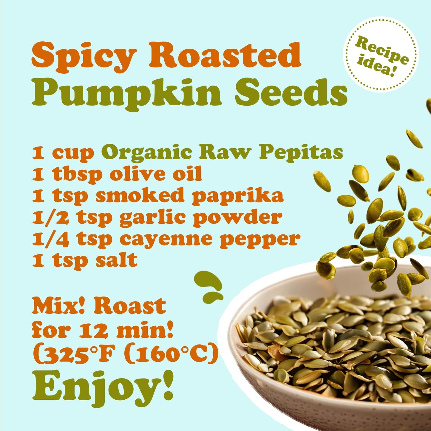 Food to Live Organic Raw Pepitas, 12 Ounces - Non-GMO, Pumpkin Seed Kernels, Unsalted, No Oil, No Shell, Vegan, Kosher, Bulk. Ke