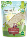 Organic Parboiled Long Grain White Rice, 3 Pounds - Non-GMO, Kosher, Vegan, Bulk. Partially Precooked Converted Rice. Easy-cook 