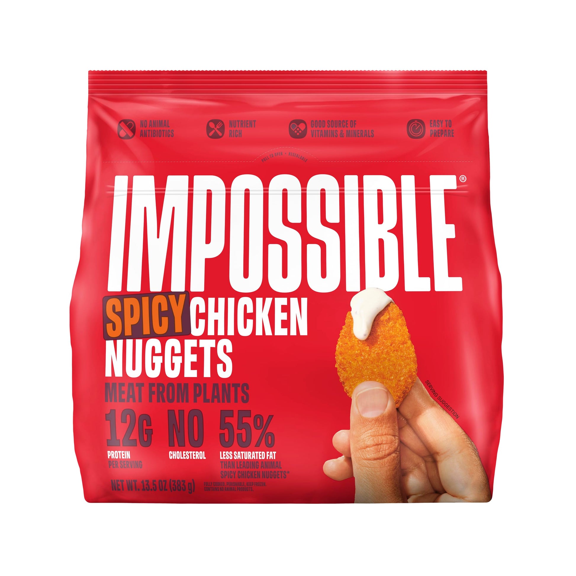 Impossible Spicy Chicken Nuggets Made From Plants, 13.5 Oz