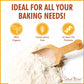 Great River Organic Milling All-Purpose Flour, Unbromated & Unbleached, Non-GMO, 2 Lb (Pack of 4)