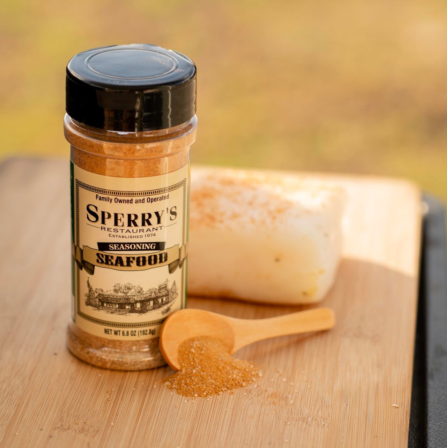 Sperrys Seafood Seasoning - 0.25 Ounce Pack of 4 - Flavorful Seasoning for Fish and Seafood Dishes