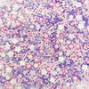Edible Summer Pink Beach Sprinkles Purple Shell Sprinkles Candy Baking Edible Cake Decorations Cupcake Toppers 120G/ 4.2Oz