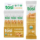 Tosi Cashew Protein Bars, Plant Based With Nuts, Gluten-Free Crunchy Snacks, Vegan, Organic, Flax & Chia Seeds, Soy-Free, Omega