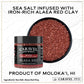 Sea Salt Superstore Hawaiian Sea Salt 3-Pack - Alaea Red, Bamboo Jade, Black Lava - 12 oz Total
