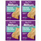 Miltons Protein Crackers, Crispy Sea Salt, 10g Plant-Based Protein, Gluten Free, 4.25 Oz, Pack of 4