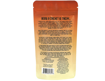 Tricky Cricky Edible Flavored Cricket Snacks for Humans - USA Grown - Unique & Healthy Gourmet Snacks for Adults - High Protein,