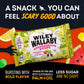Wiley Wallaby Sourrageous Licorice Bites 1.7 Ounce Gourmet Licorice Candy Mini Bags, 18 Pack