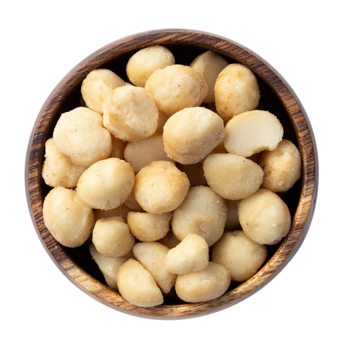Island Harvest Organic Macadamia Nuts with Sea Salt - 100% Hawaiian Keto Friendly Nuts  All-Natural Non-GMO Macadamia Nuts Salted  Gluten-Free Dry Roasted Whole and Half Nuts; 20 Ounce (Pack of 1)