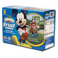 Brothers All Natural Disney Freeze Dried Fruit Crisps, Variety Pack, 8 Single Serve Bags, Fuji Apple, Strawberry, Made with 100%