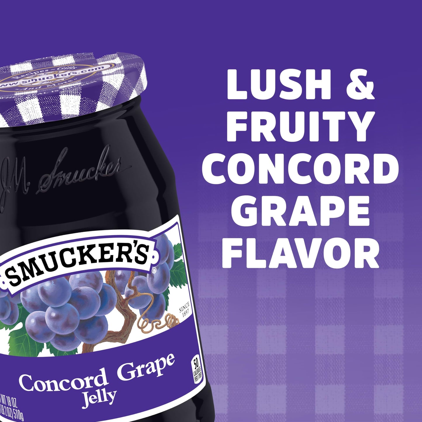 Smuckers Concord Grape Jelly, 18 Ounces
